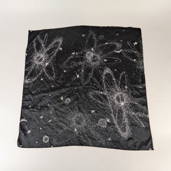 Zara Other - Zara Astrology Silk Pocket Scarf Square Kerchief Ascot Handkerchief Universe
